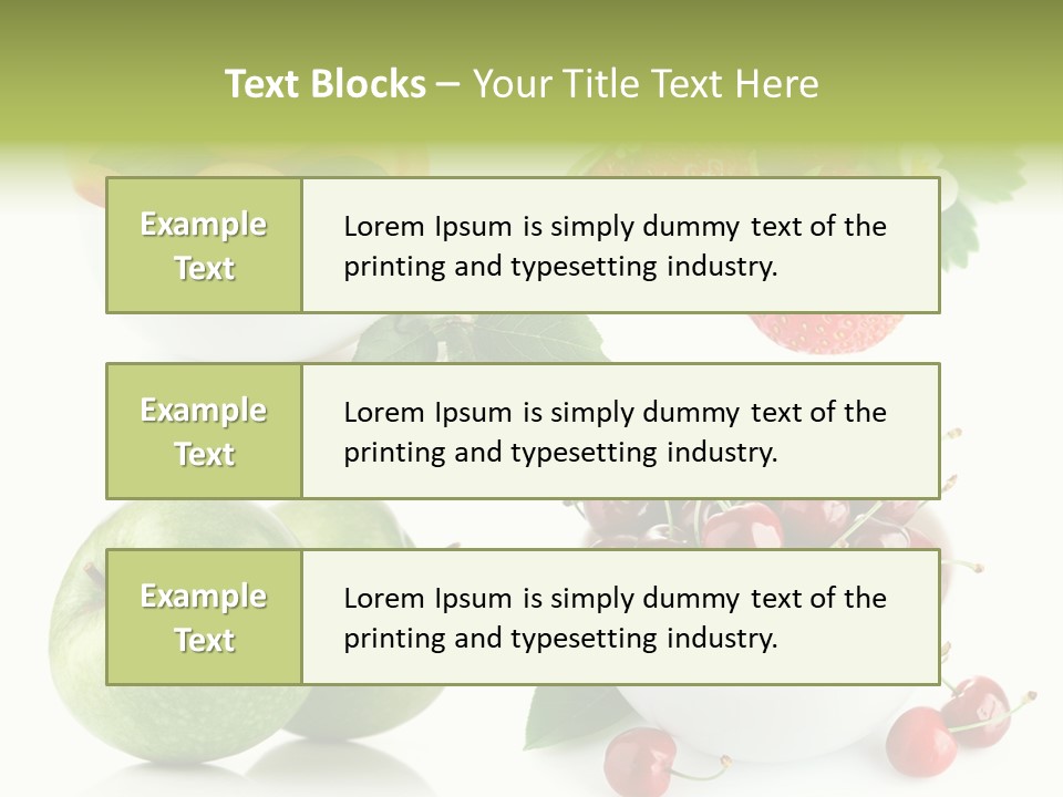 Harvest Ready Vegetarian PowerPoint Template