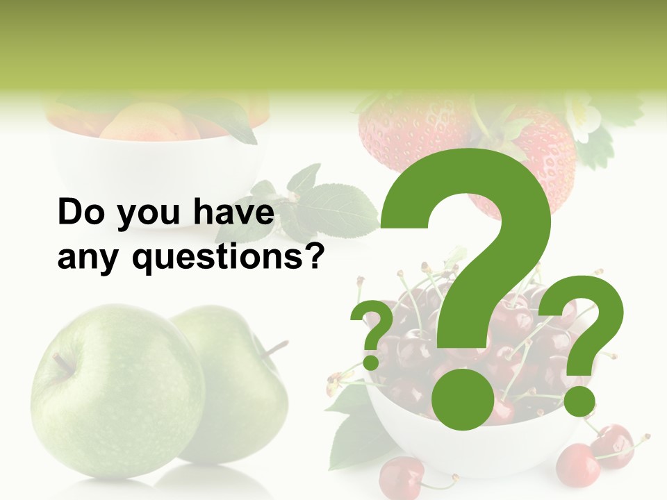 Harvest Ready Vegetarian PowerPoint Template