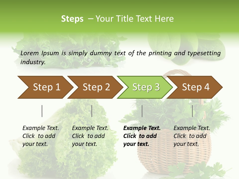 Bundle Spinach Group PowerPoint Template