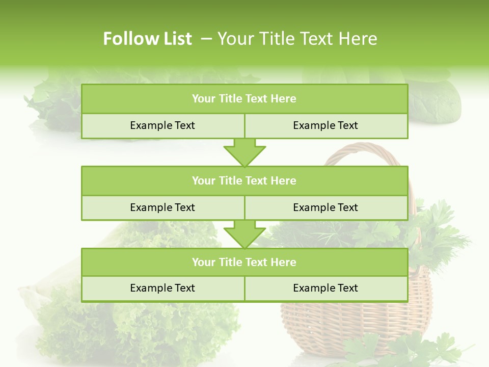 Bundle Spinach Group PowerPoint Template
