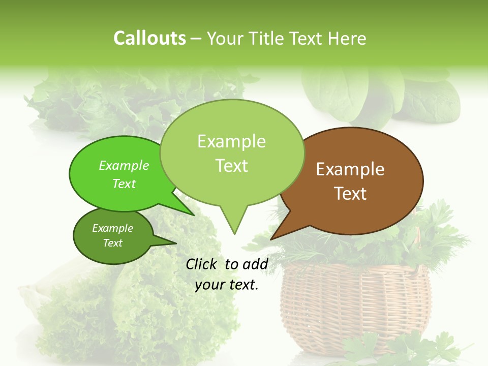 Bundle Spinach Group PowerPoint Template