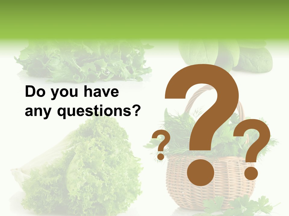 Bundle Spinach Group PowerPoint Template