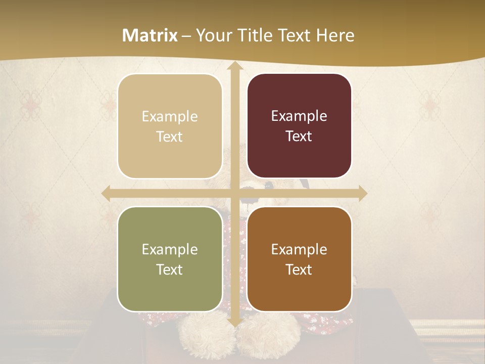 Fur Gift Art PowerPoint Template