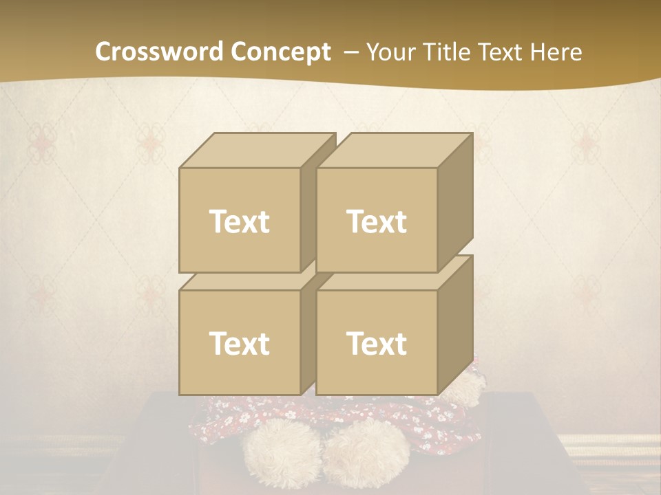 Fur Gift Art PowerPoint Template