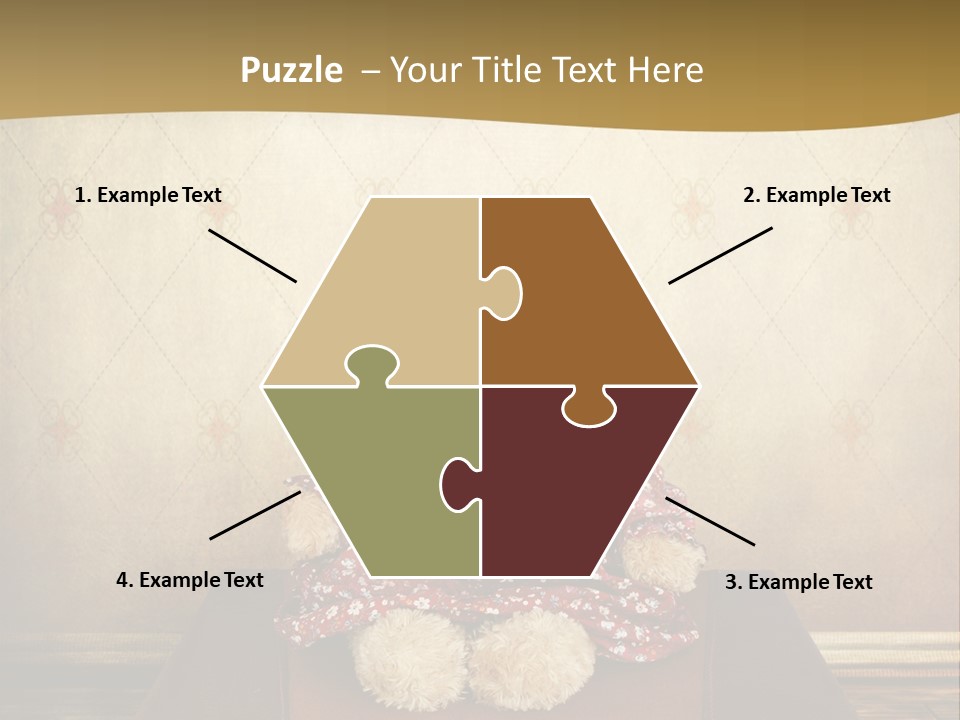 Fur Gift Art PowerPoint Template