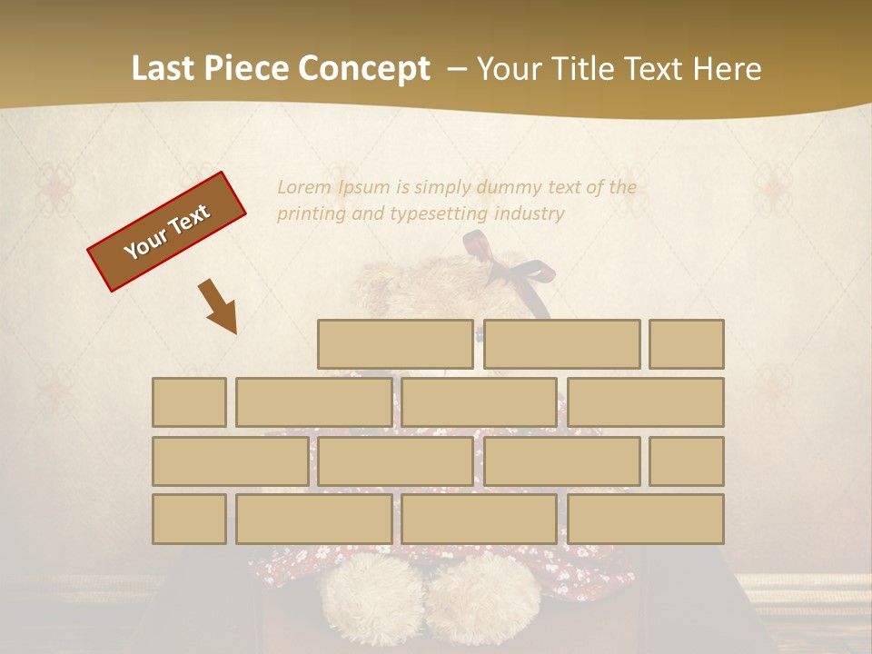 Fur Gift Art PowerPoint Template