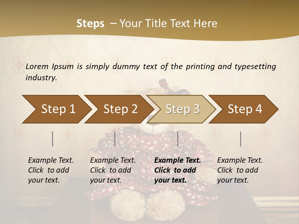 Fur Gift Art PowerPoint Template