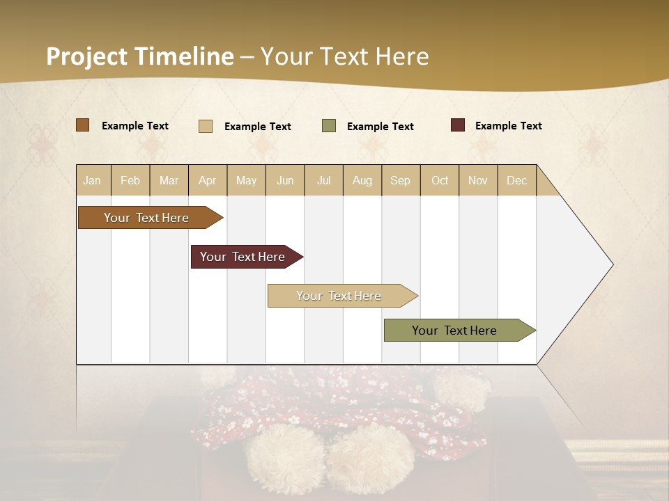 Fur Gift Art PowerPoint Template