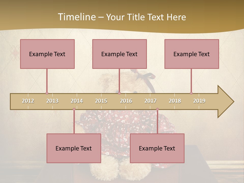 Fur Gift Art PowerPoint Template