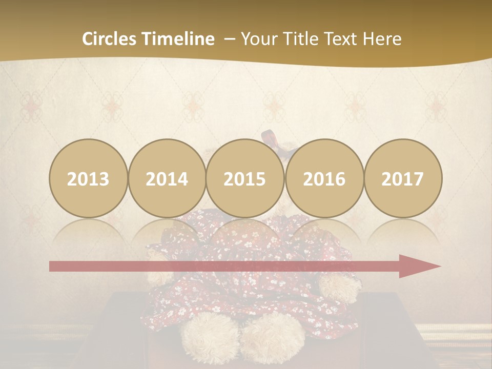 Fur Gift Art PowerPoint Template