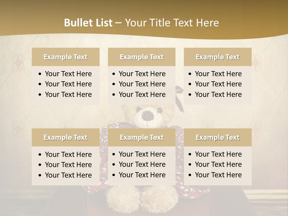 Fur Gift Art PowerPoint Template