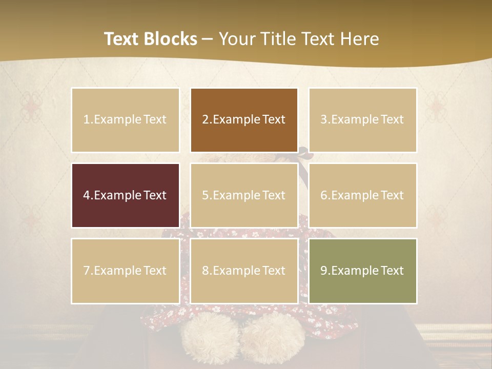 Fur Gift Art PowerPoint Template