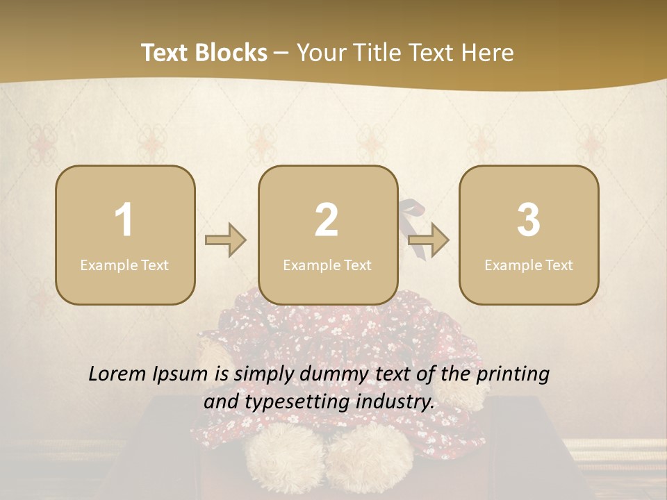 Fur Gift Art PowerPoint Template