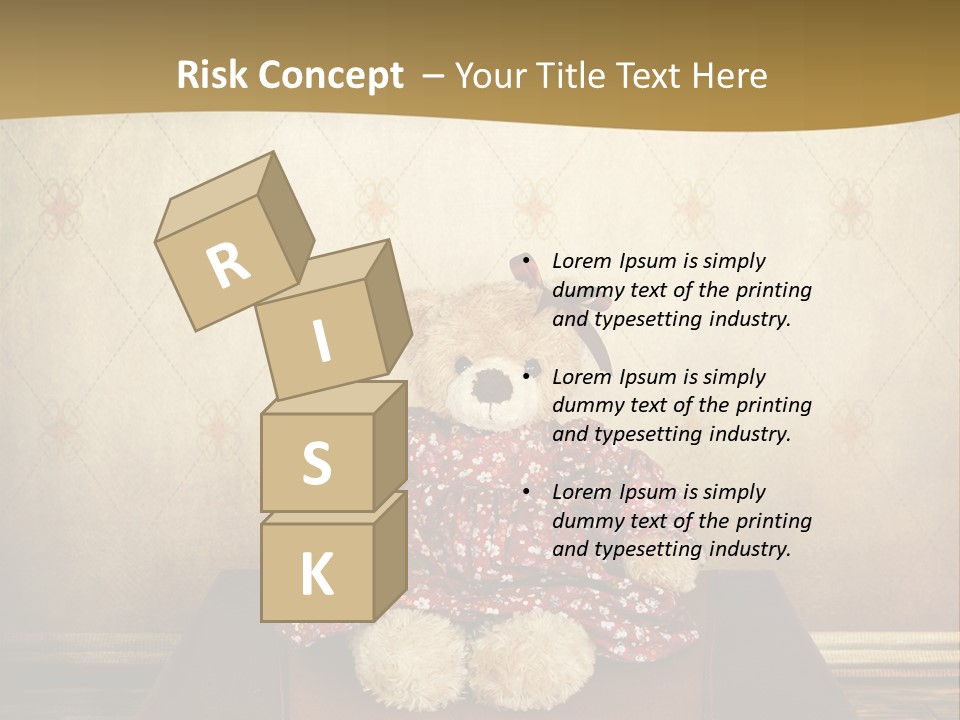 Fur Gift Art PowerPoint Template