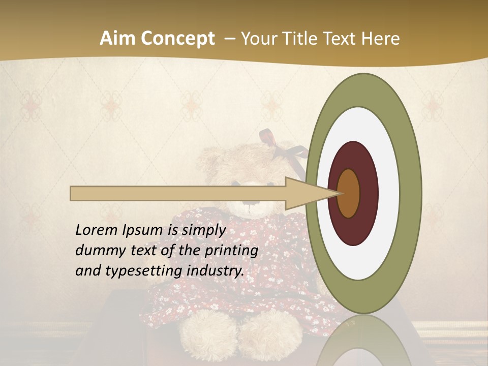 Fur Gift Art PowerPoint Template