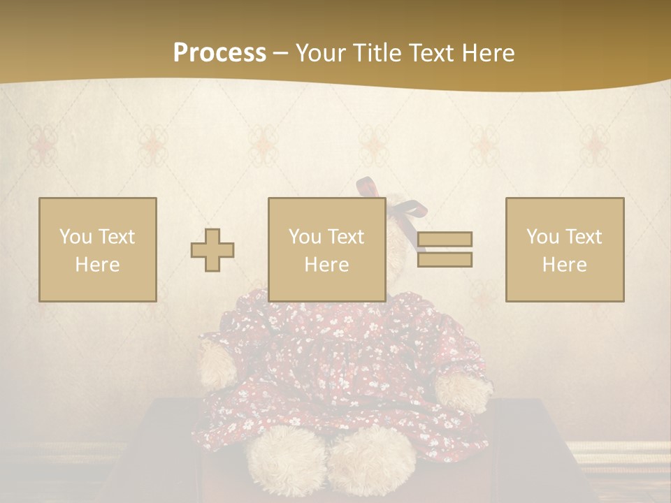 Fur Gift Art PowerPoint Template