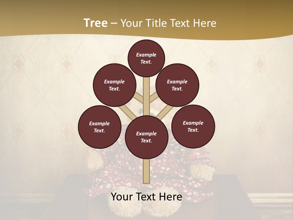 Fur Gift Art PowerPoint Template