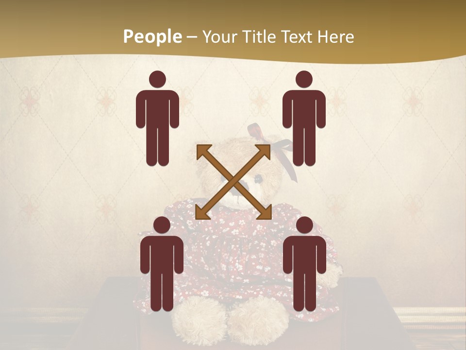 Fur Gift Art PowerPoint Template