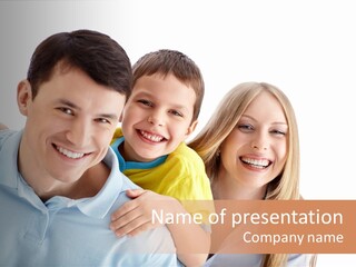 Joy Beautiful Togetherness PowerPoint Template