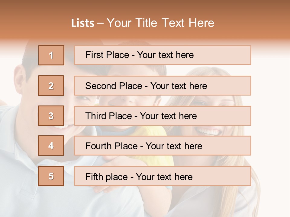 Joy Beautiful Togetherness PowerPoint Template