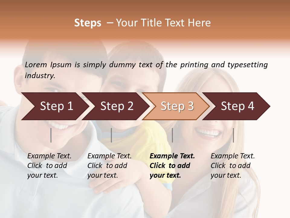 Joy Beautiful Togetherness PowerPoint Template