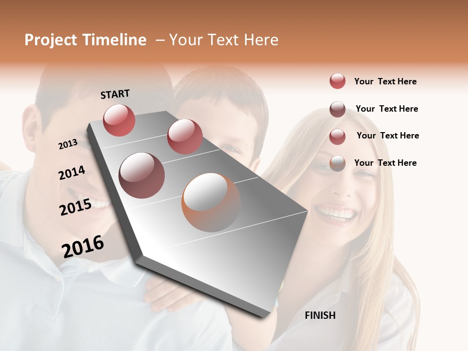 Joy Beautiful Togetherness PowerPoint Template