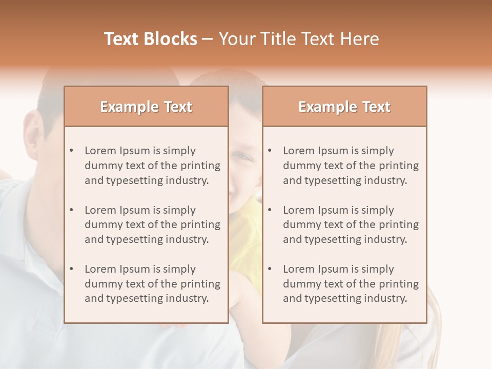 Joy Beautiful Togetherness PowerPoint Template