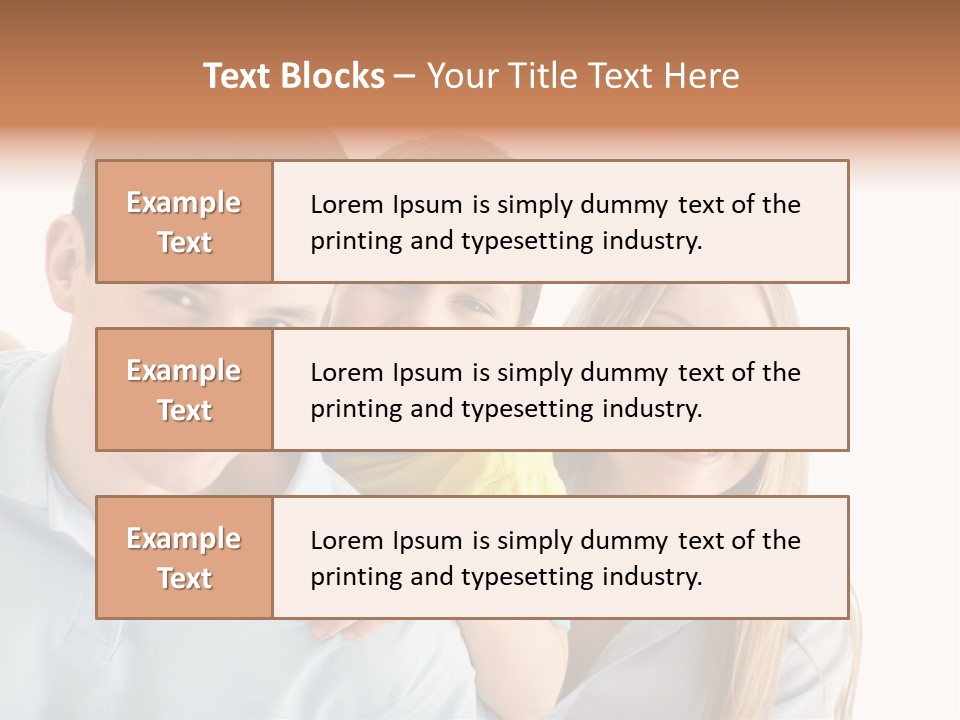 Joy Beautiful Togetherness PowerPoint Template