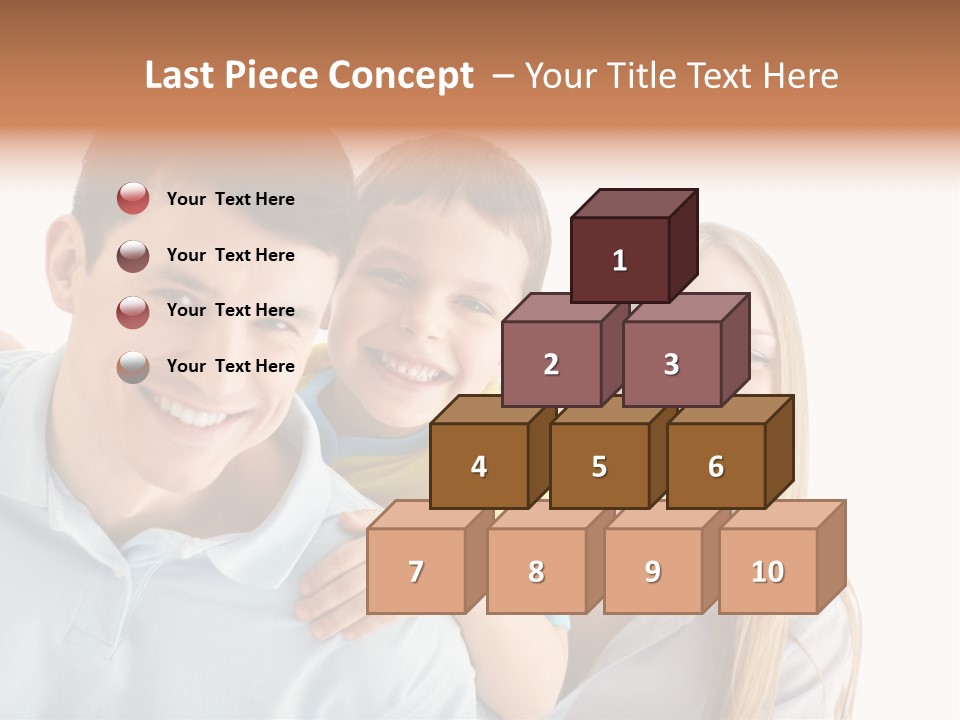 Joy Beautiful Togetherness PowerPoint Template