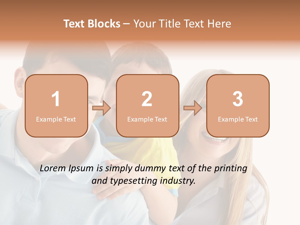 Joy Beautiful Togetherness PowerPoint Template