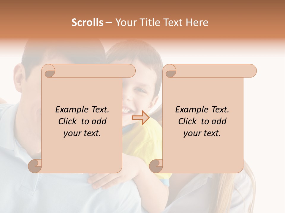 Joy Beautiful Togetherness PowerPoint Template