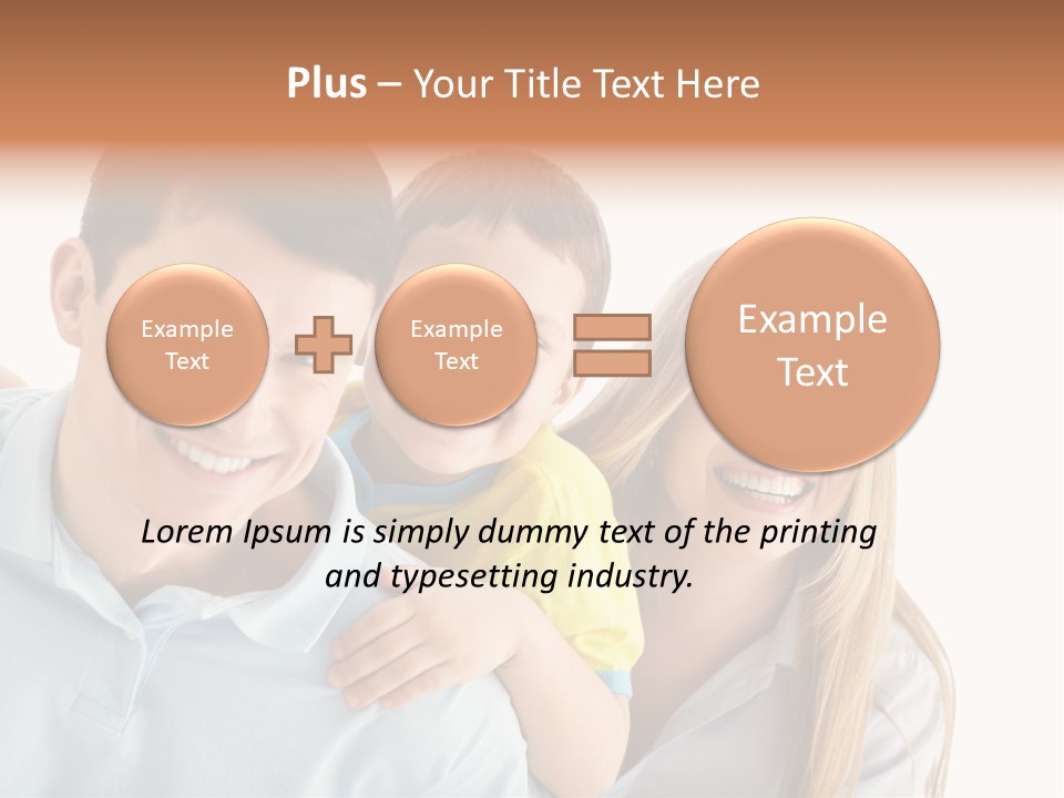 Joy Beautiful Togetherness PowerPoint Template