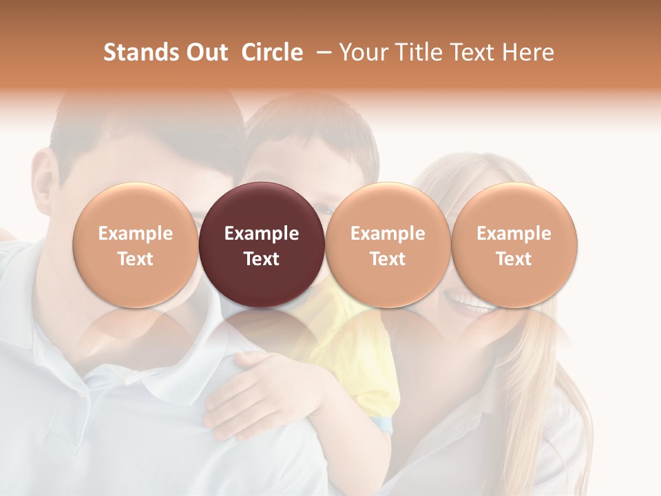 Joy Beautiful Togetherness PowerPoint Template