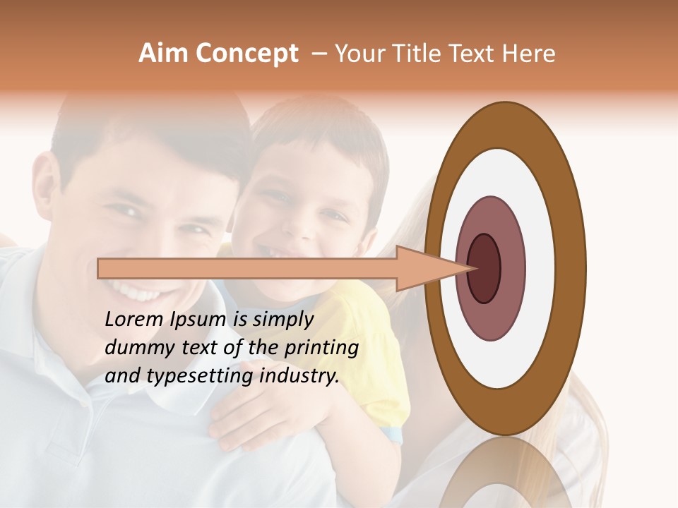 Joy Beautiful Togetherness PowerPoint Template