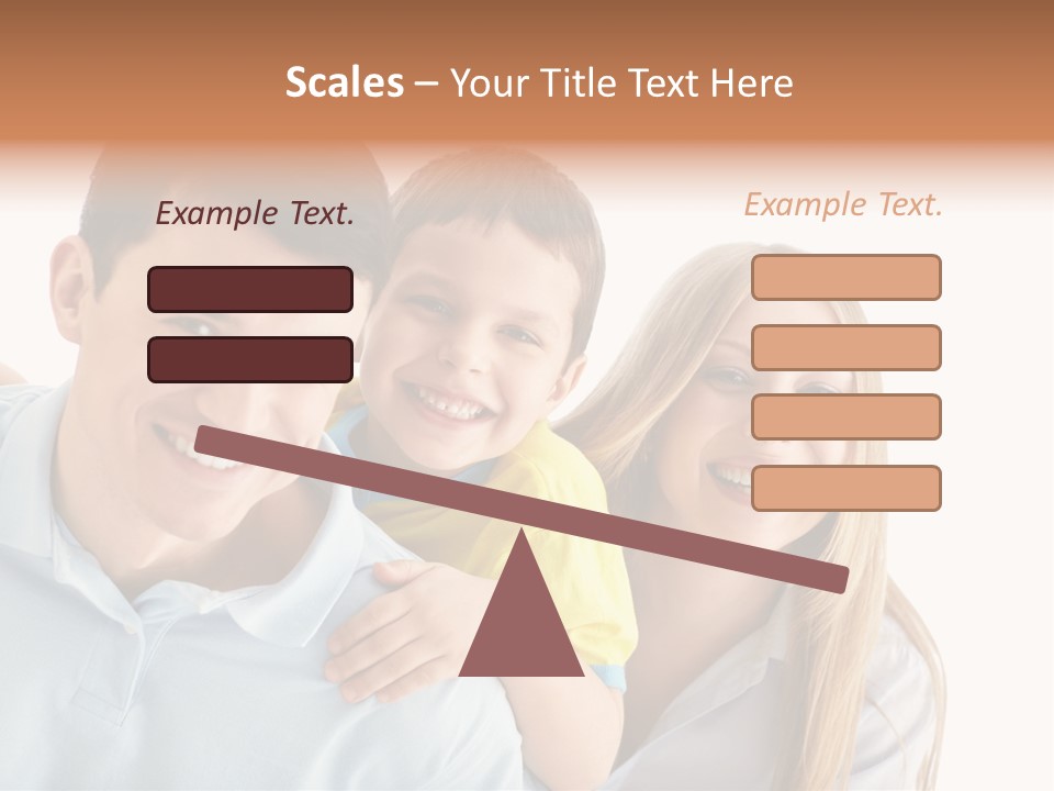 Joy Beautiful Togetherness PowerPoint Template