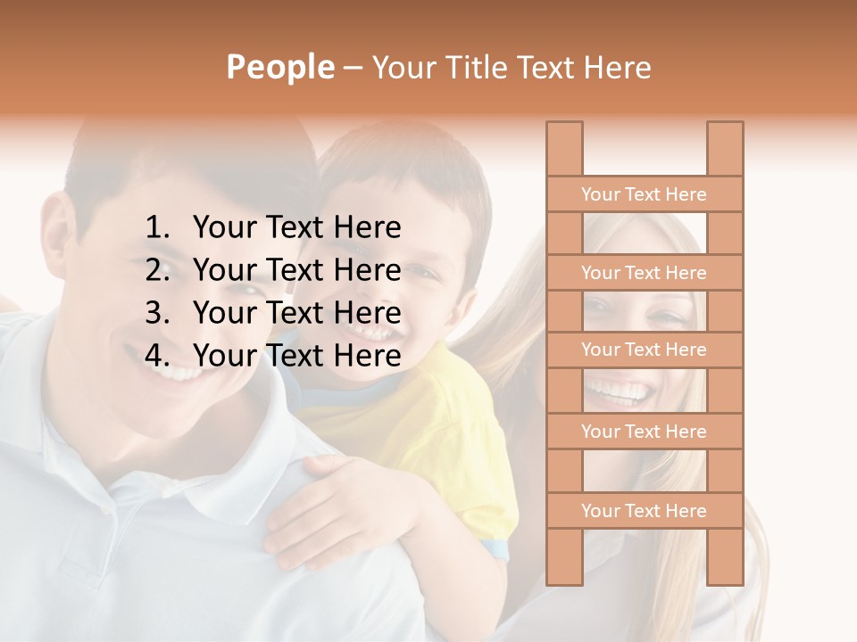 Joy Beautiful Togetherness PowerPoint Template