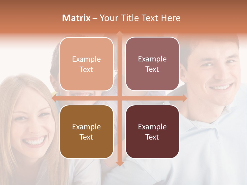 Boy Fun Daughter PowerPoint Template