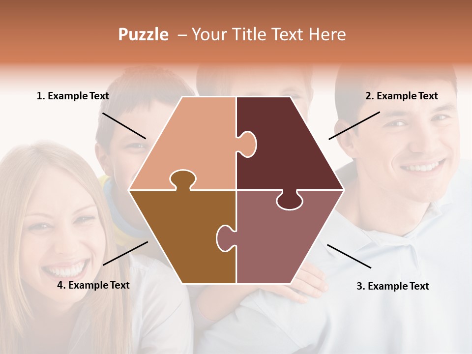 Boy Fun Daughter PowerPoint Template