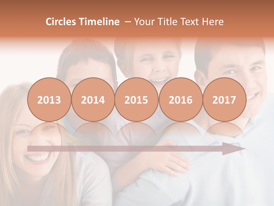 Boy Fun Daughter PowerPoint Template