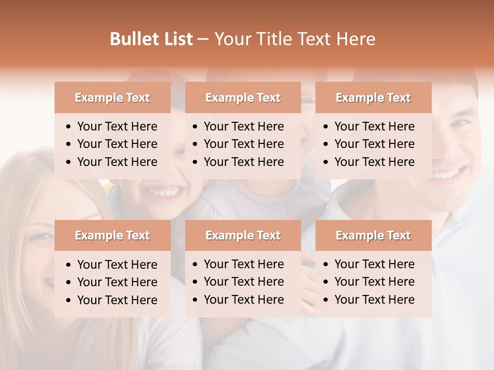 Boy Fun Daughter PowerPoint Template