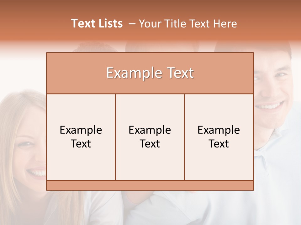 Boy Fun Daughter PowerPoint Template