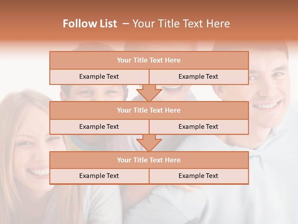 Boy Fun Daughter PowerPoint Template