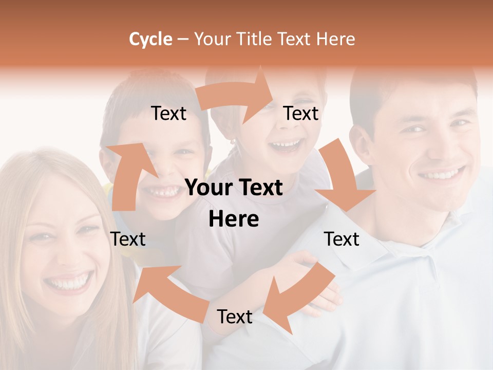 Boy Fun Daughter PowerPoint Template