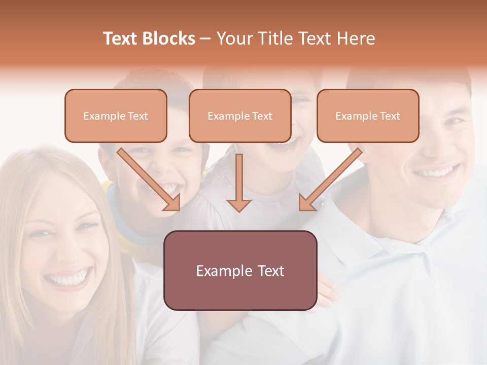 Boy Fun Daughter PowerPoint Template