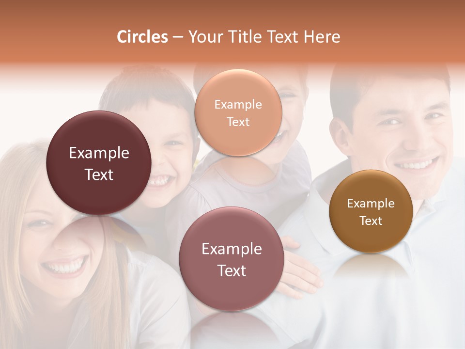 Boy Fun Daughter PowerPoint Template