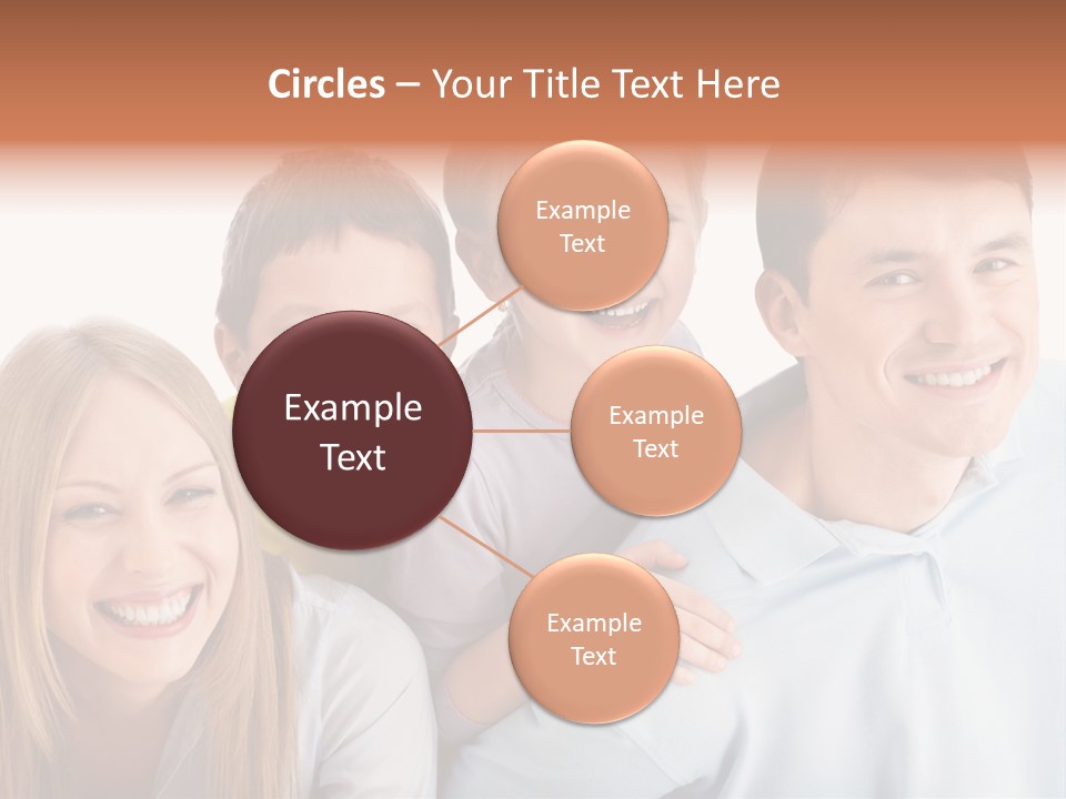 Boy Fun Daughter PowerPoint Template