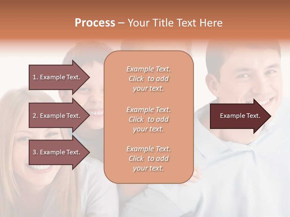 Boy Fun Daughter PowerPoint Template