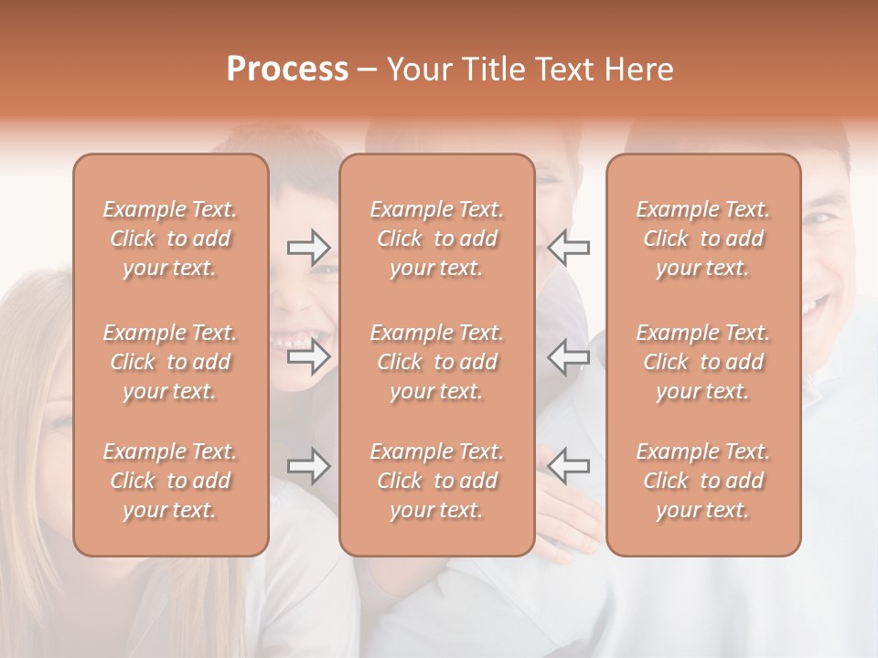 Boy Fun Daughter PowerPoint Template