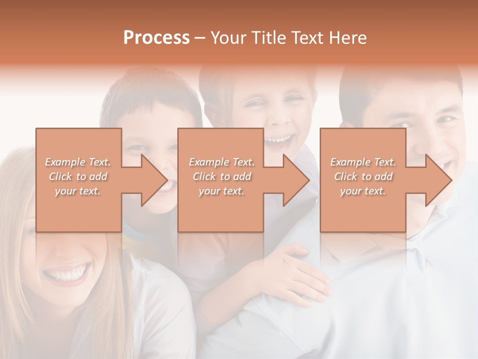 Boy Fun Daughter PowerPoint Template