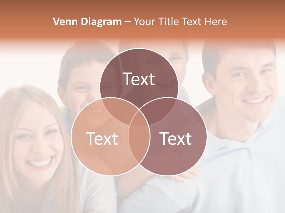 Boy Fun Daughter PowerPoint Template